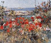 Childe Hassam Celia Thaxter Garden, 1890 oil painting reproduction